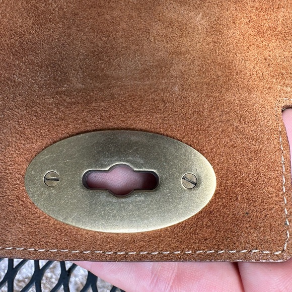 Mulberry Woman’s Bag Leather Brown Crossbody Pockets Zip - Picture 7 of 16